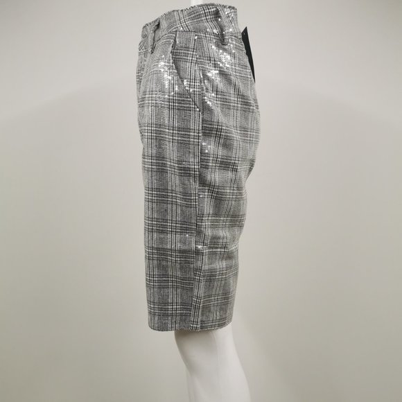 Fashion Nova High Rise Sequin Shorts - Picture 3 of 5